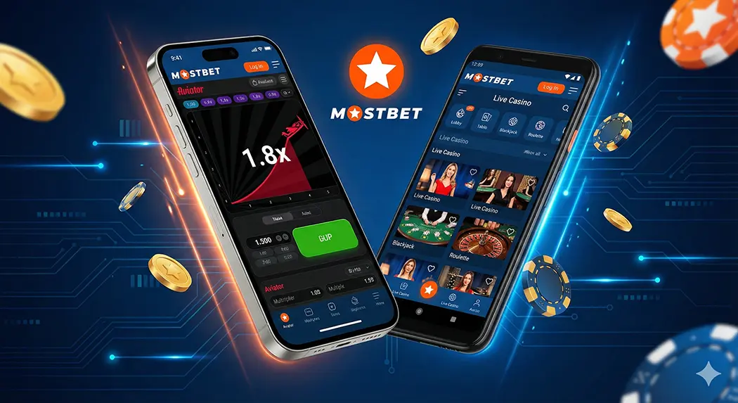 Mostbet тиркемеси Android жана iOS платформаларында