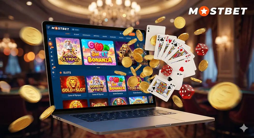 Mostbet казинонун популярдуу оюндары слоттор жана жандуу дилерлер